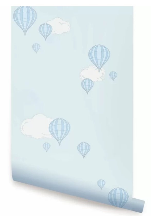 Hazen Hot Air Balloon Peel and Stick Wallpaper - Image 0