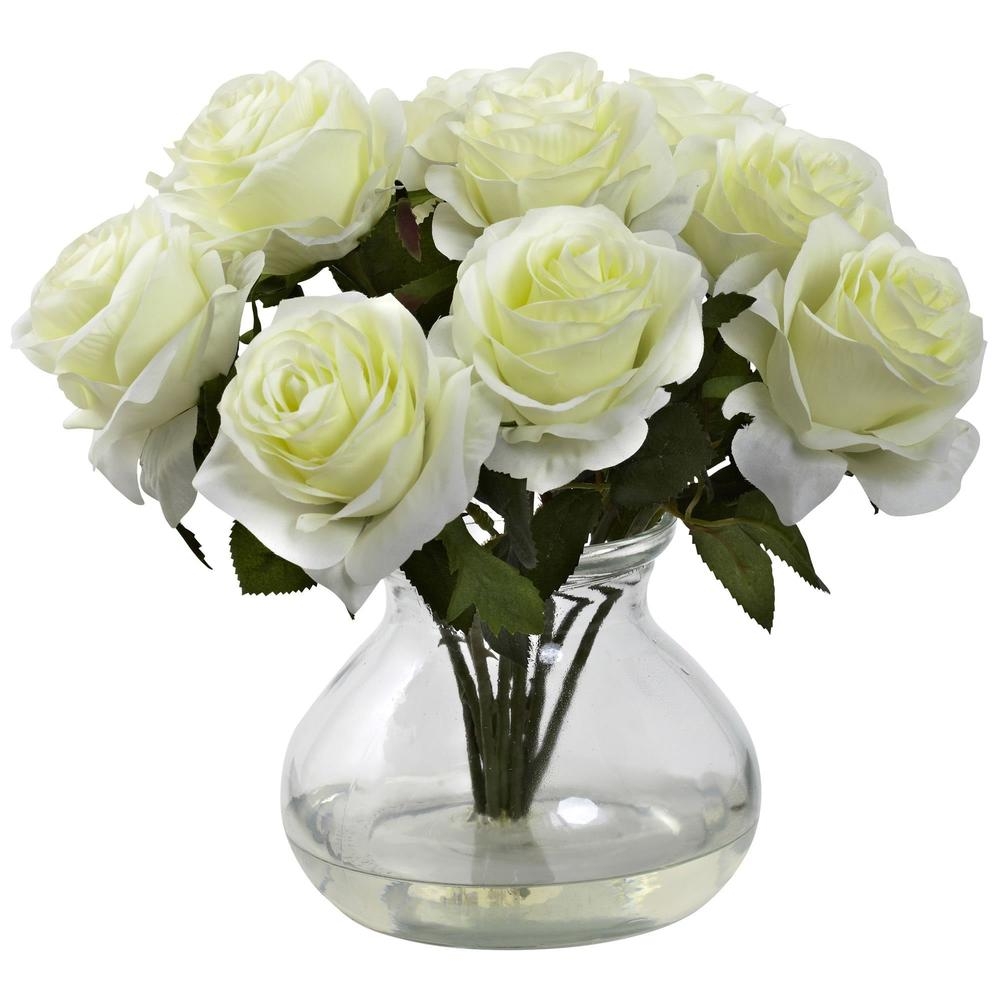 Rose Arrengement with vase - Image 0