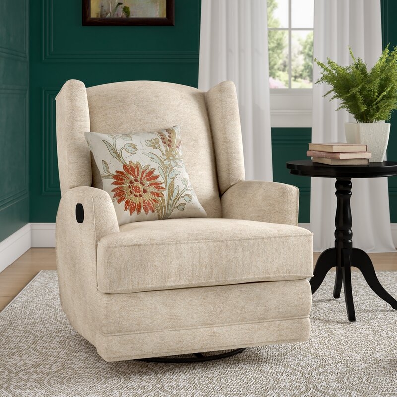 Gruver 31'' Wide Chenille Manual Standard Recliner - Image 2