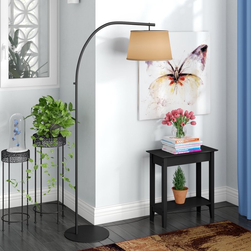 Belinda Sweep 69" Arched Floor Lamp - Image 1
