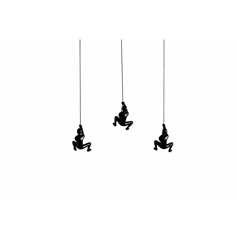 Climbing Man Wall Décor (Set of 3) - Image 0