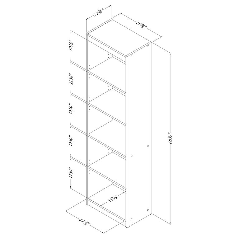 Axess Standard Bookcase - Image 4