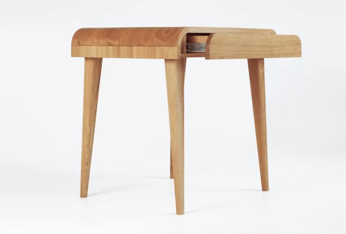 Hessler Solid Wood Desk - Image 3