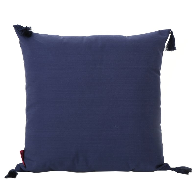 Mansell Tassel Square Throw Pillow - Image 0