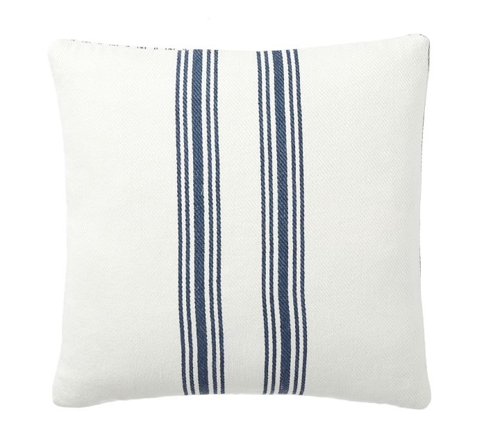 Culver Reversible Striped Grainsack Pillow Covers - Image 0