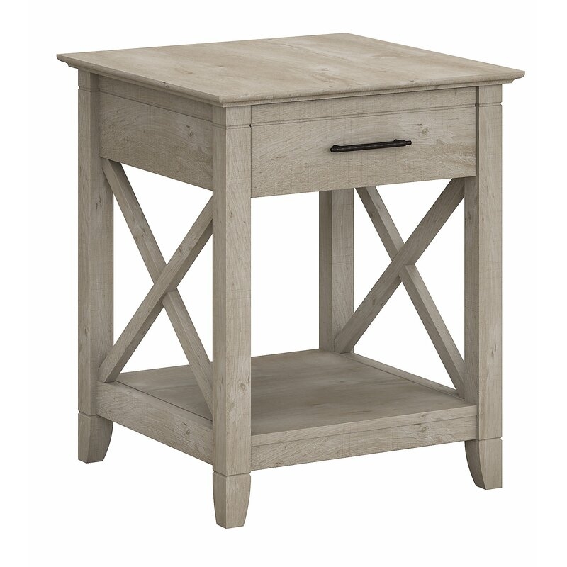 Cyra End Table With Storage - Image 0