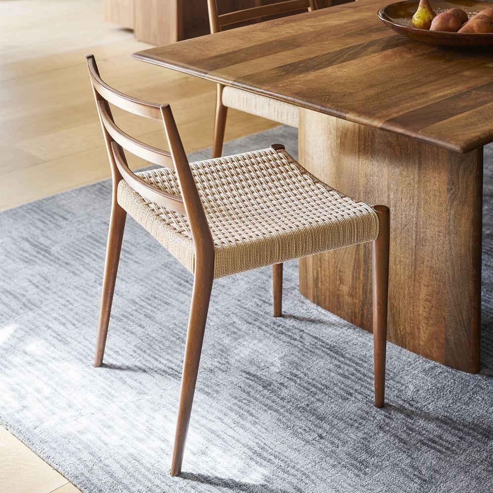 Holland Dining Chair, Acorn, Wood Leg - Image 1
