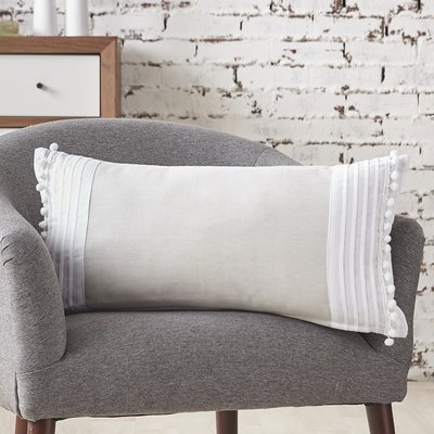 Bustamante Cotton Lumbar Pillow - Image 1