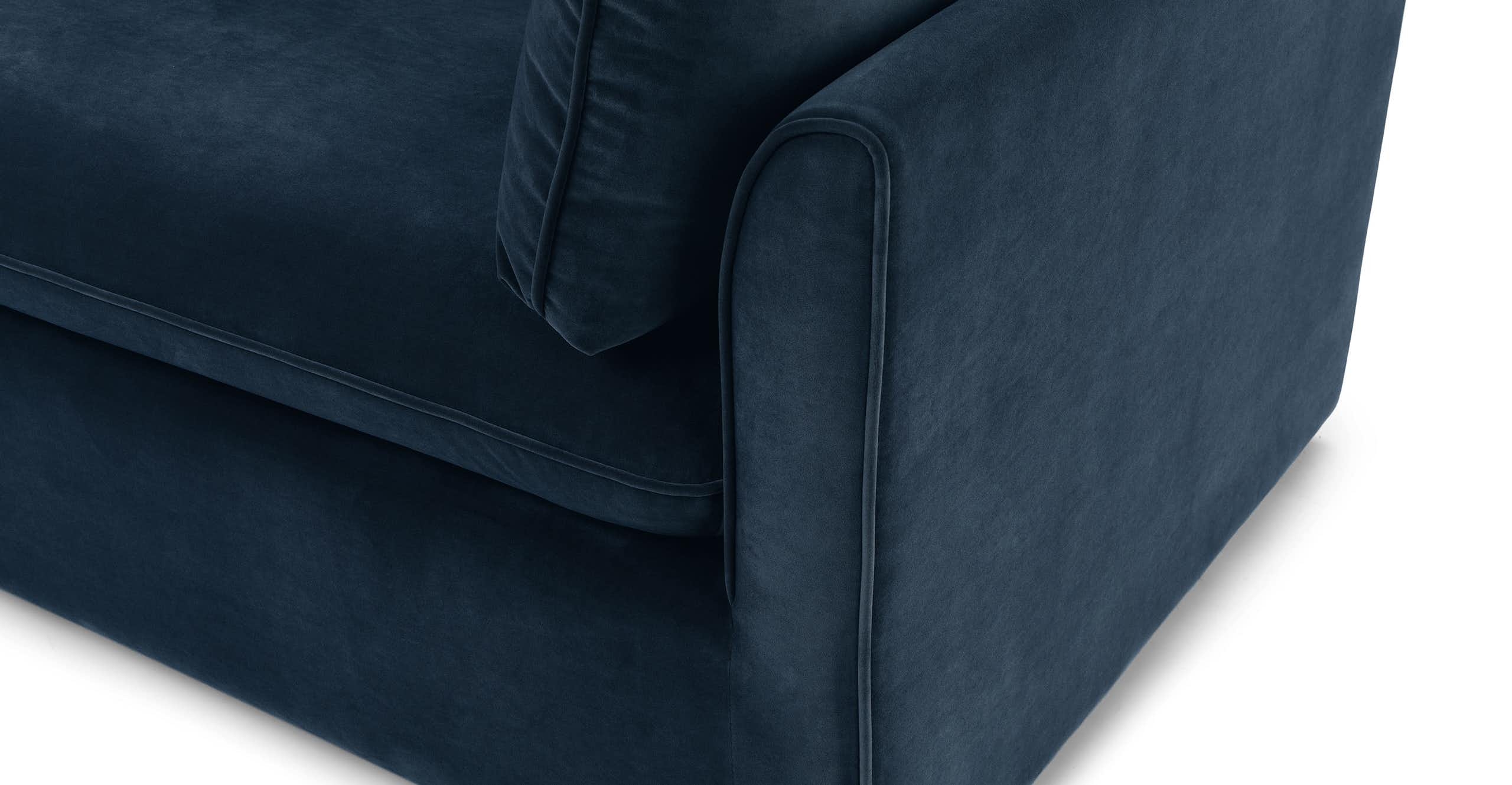 Oneira Tidal Blue Sleeper Sofa - Image 4