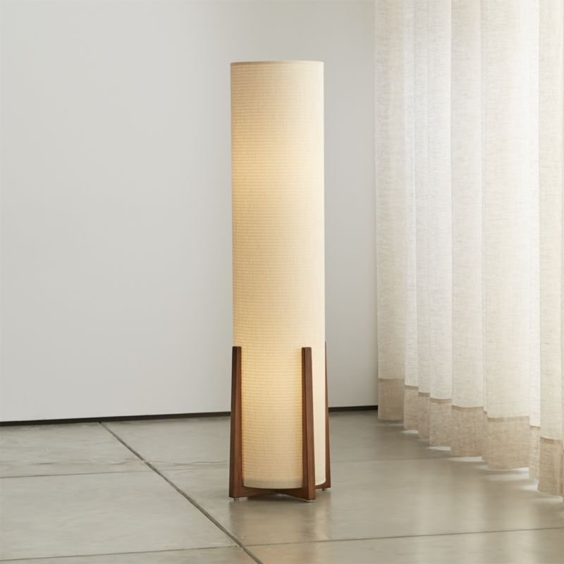 Weave Natural Floor Lamp - Image 1