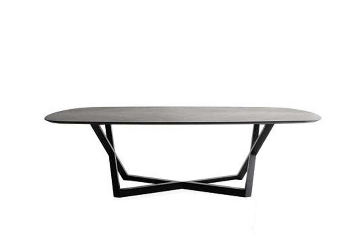 Belfast Dining Table Size: 30" H x 79" L x 39" W - Image 1