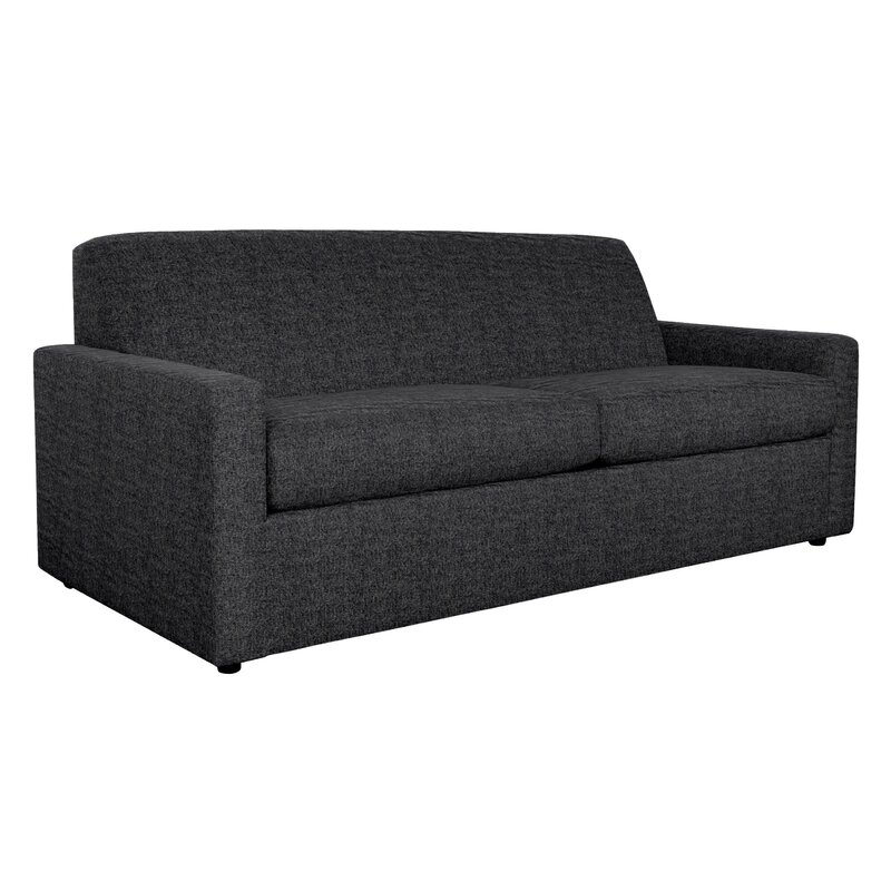 Wells 76.5" Square Arm Sofa Bed with USB - Image 0