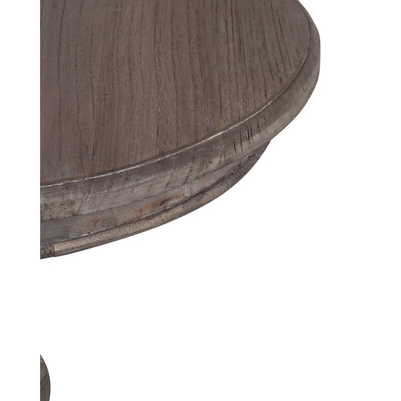 Rollingwood Solid Wood 3 Legs End Table - Image 1