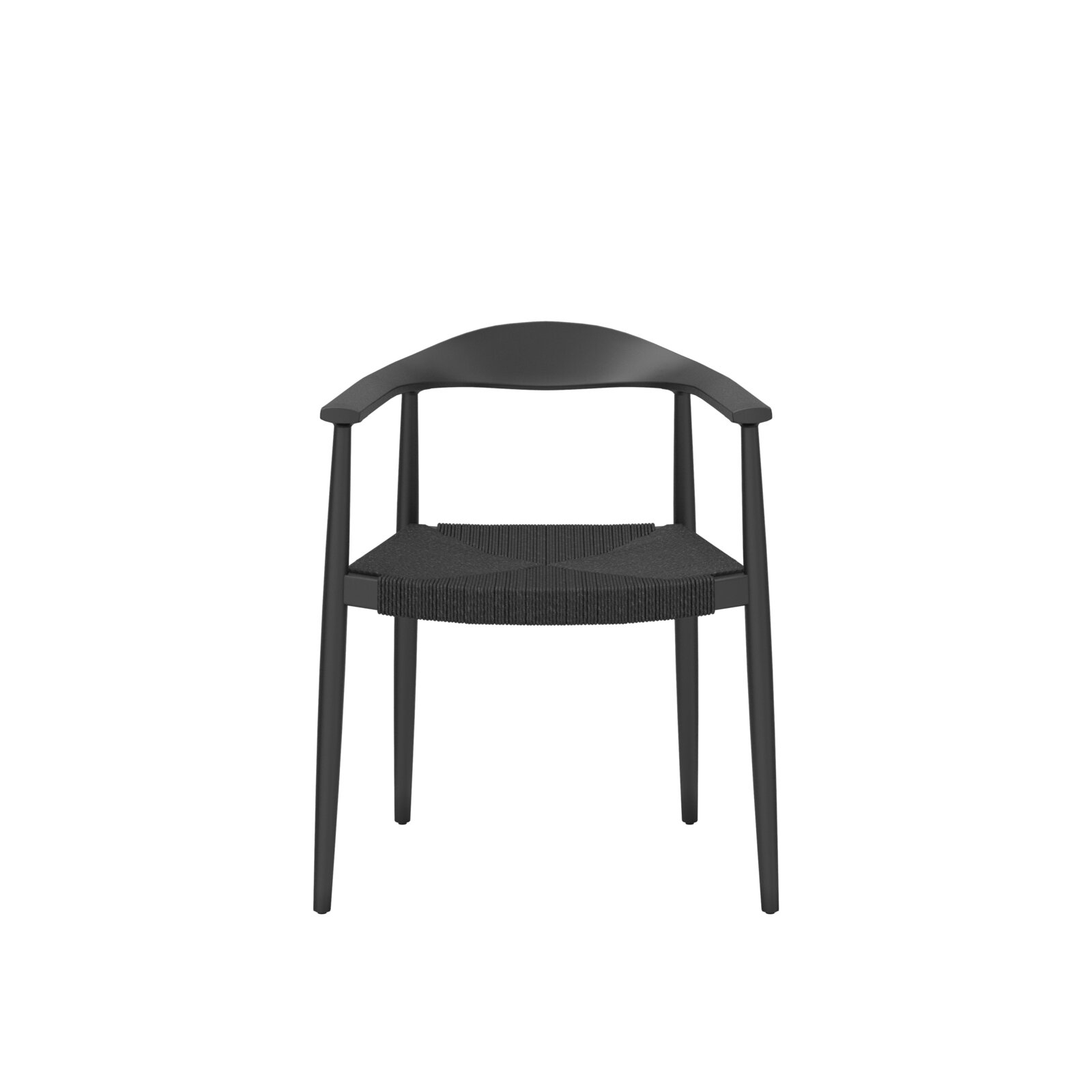 Milam Wishbone Wooden Guest Chair by Etc. - Image 1