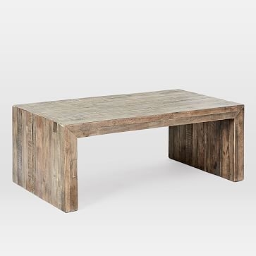 Emmerson® Reclaimed Wood Coffee Table, Stone Gray - Image 3