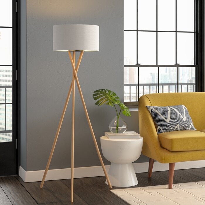 Kennerson 61" Tripod Floor Lamp - Image 0
