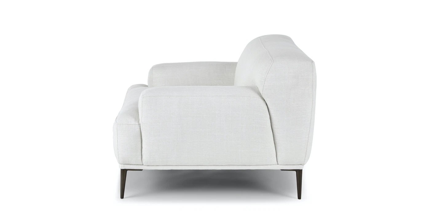 Abisko Quartz White Lounge Chair - Image 2