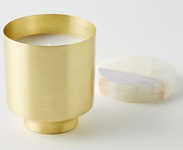 Brass & Onyx Jar Candle - Image 0