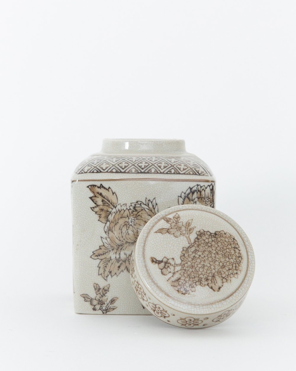 TAUPE GINGER JAR - SMALL - Image 2