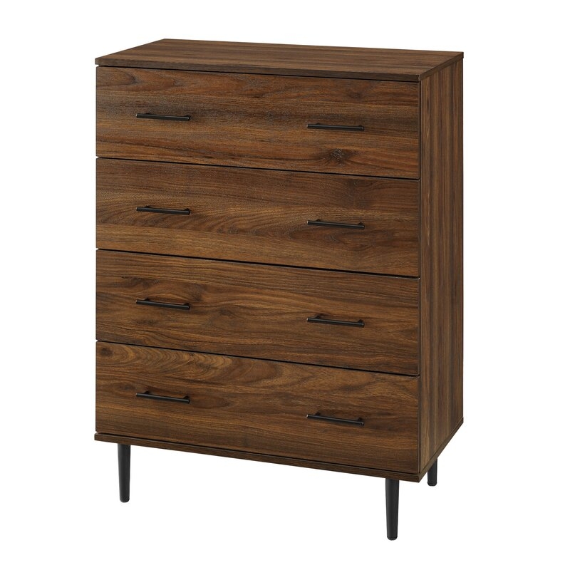 Monroe 30" Contemporary 4 Drawer Chest - Image 1
