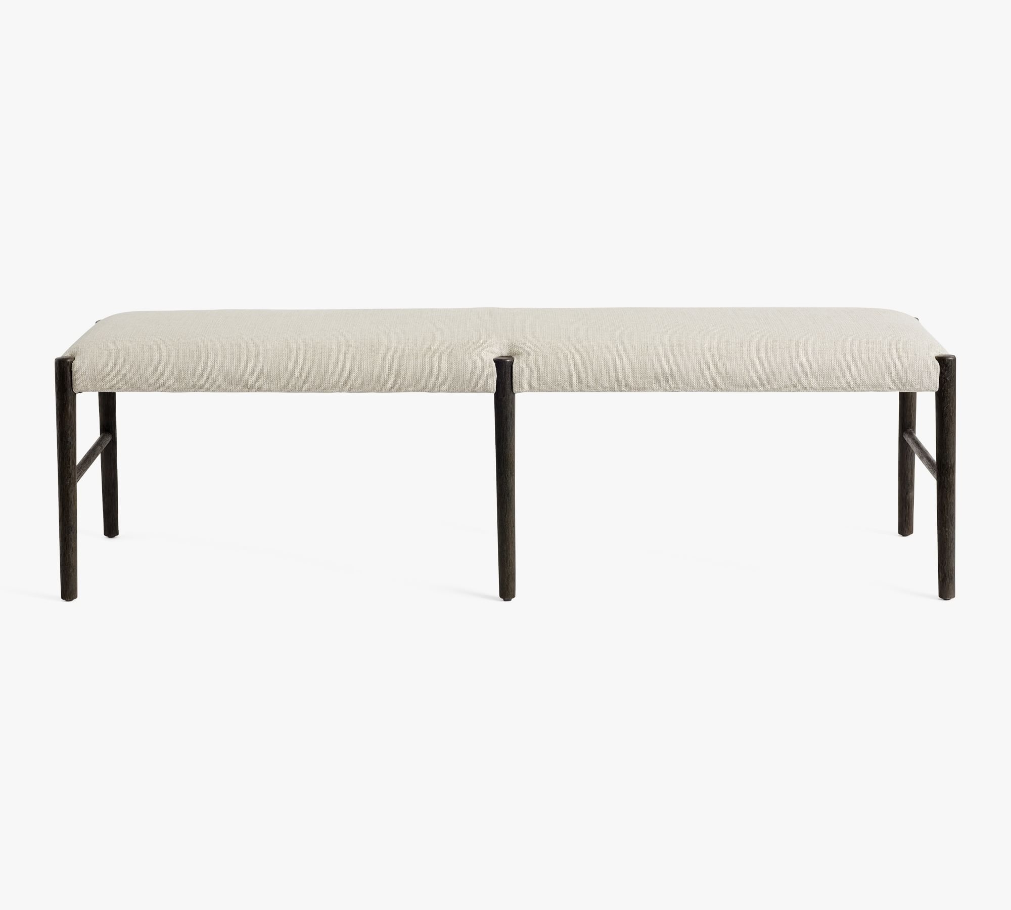 Quincy Upholstered Bench, Performance Boucle - Image 0