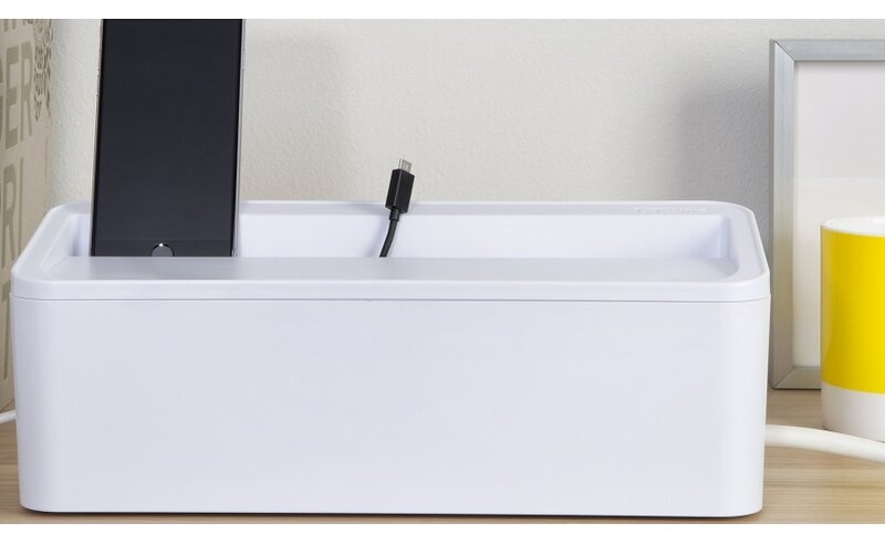 In-Box Charging Station and Power Strip Storage - Image 2