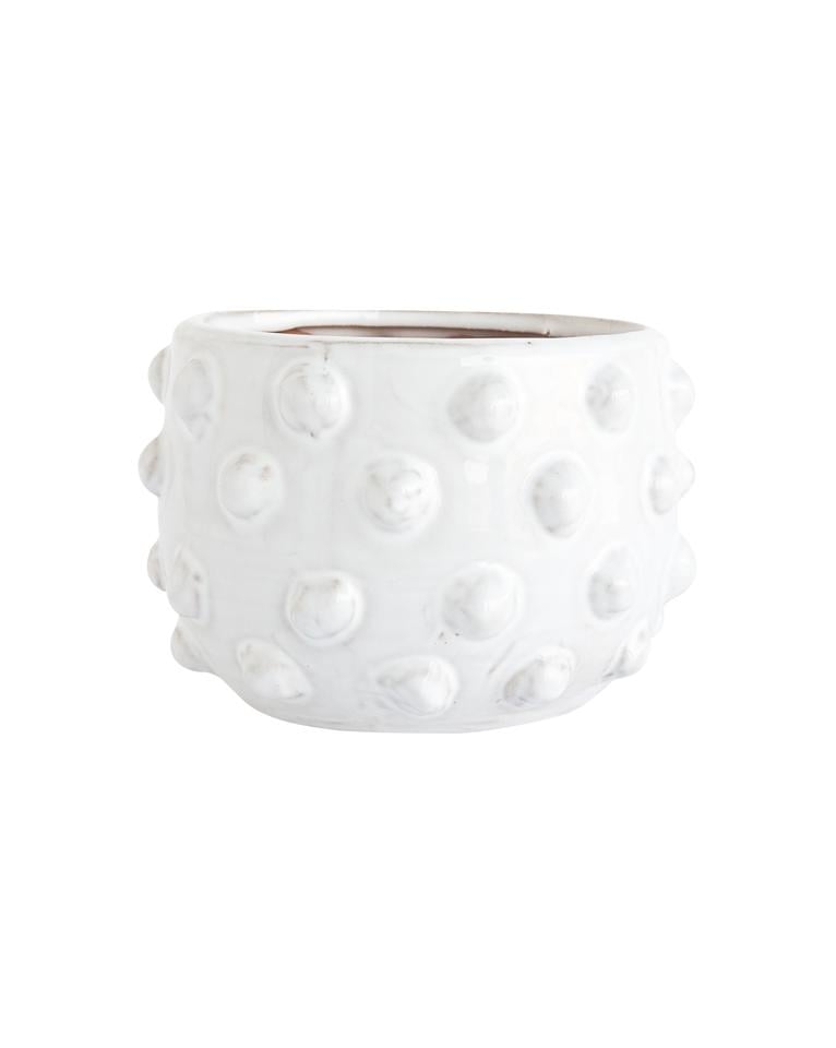 Dotted Terracotta Planter, Small - Image 0
