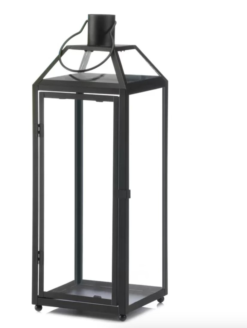 Tabletop Lantern, Black - Image 0