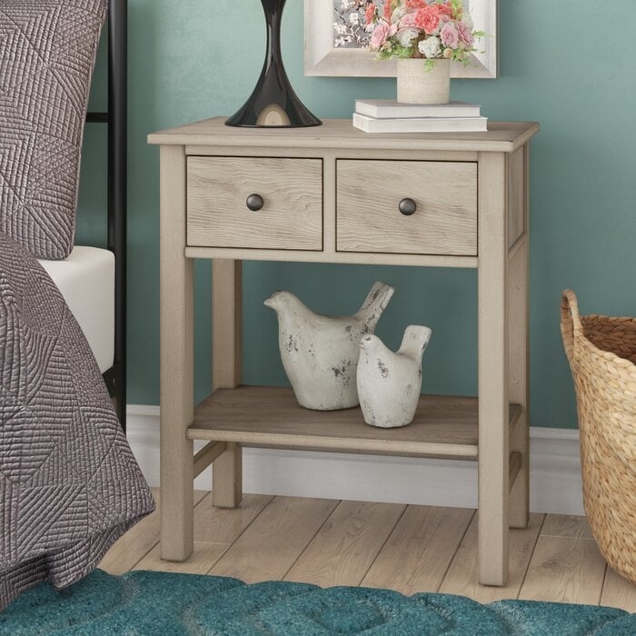 Aguirre 2 Drawer Nightstand - Image 0