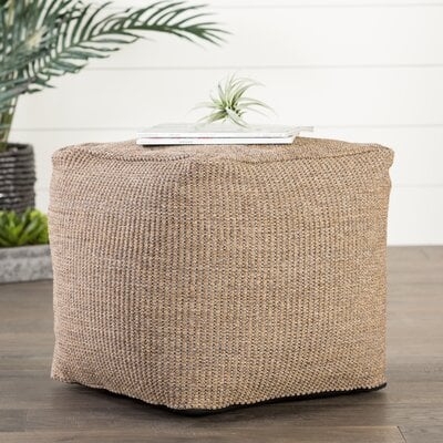 Dowland Outdoor Ottoman with Cushion - Image 0