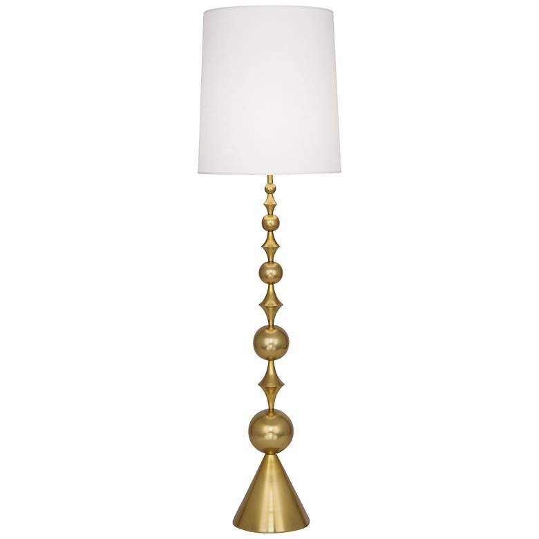 Harlequin Floor Lamp in Antique Brass by Jonathan Adler - Image 0