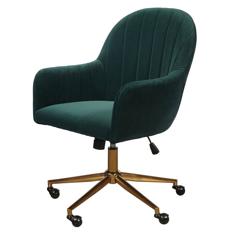 Flanigan Channel Tufted Task Chair - Image 1