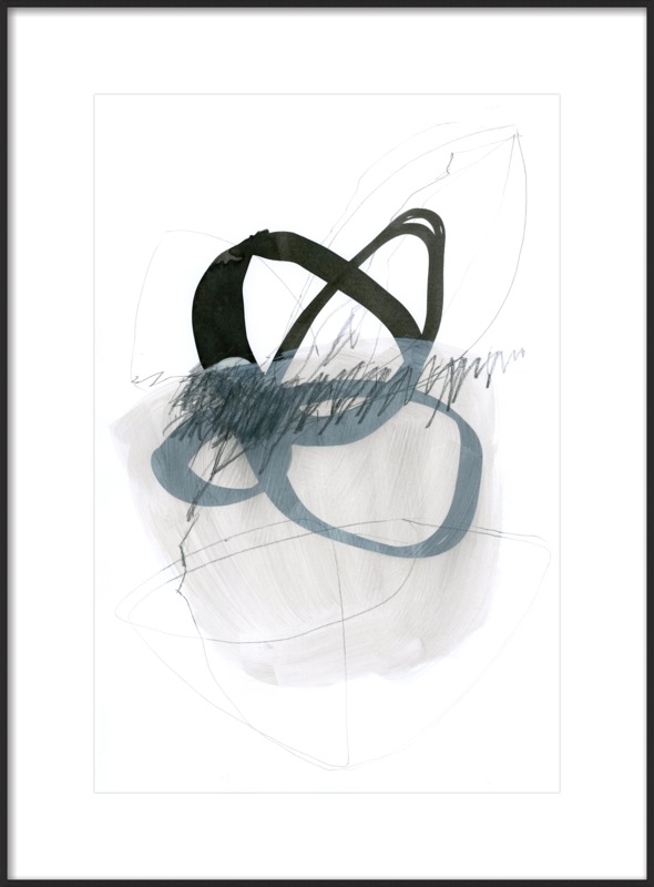 line & shape studies 01 by Iris Lehnhardt for Artfully Walls - Image 0