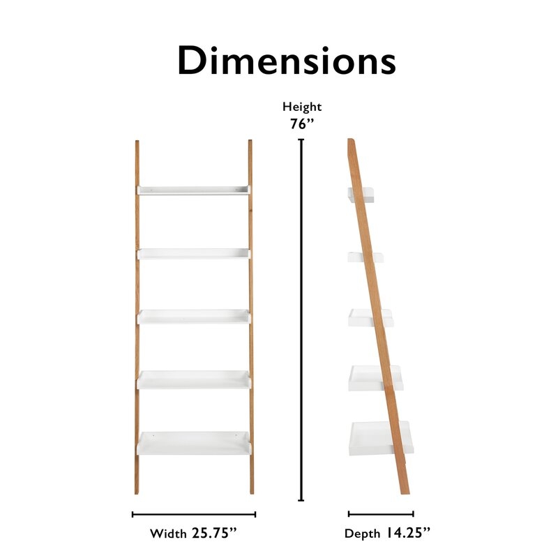 Remus Ladder Bookcase - Image 3