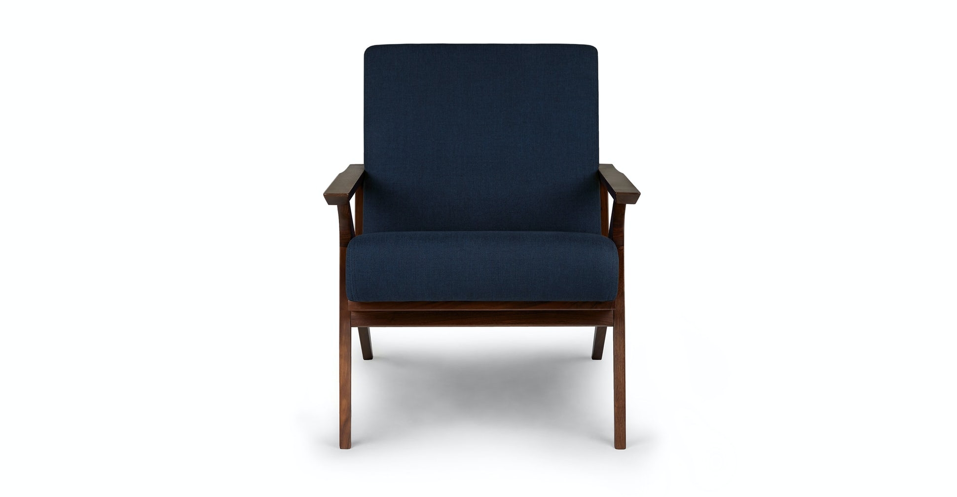 Otio Oceano Blue Walnut Lounge Chair - Image 2
