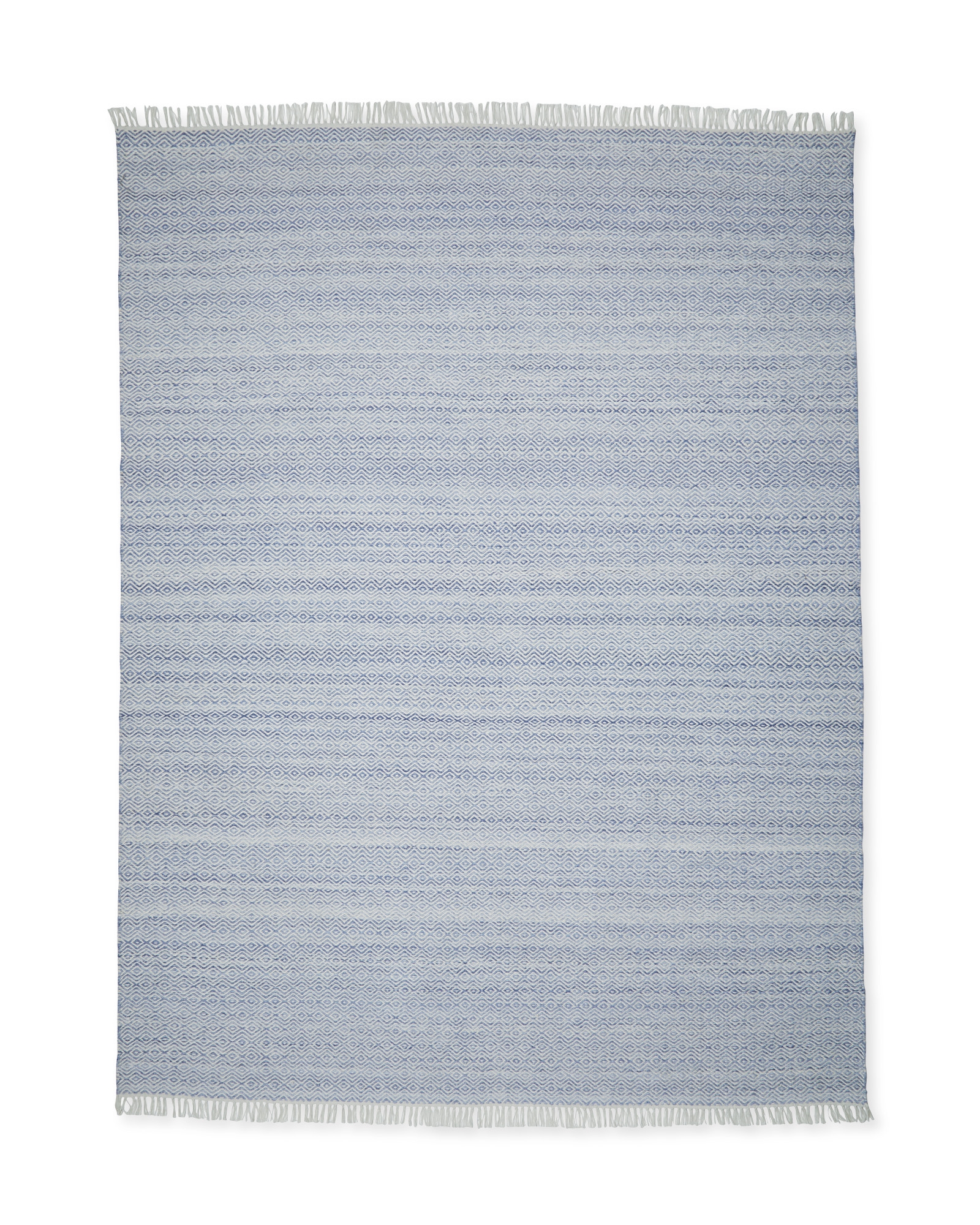Seaview Outdoor Rug - Blue - 5' x 8' - Image 0
