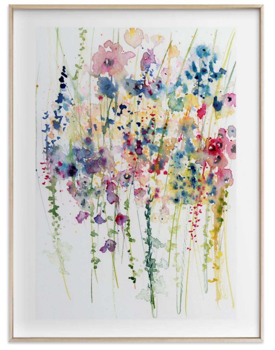 Wildflowers, 18" x 24" - Image 0