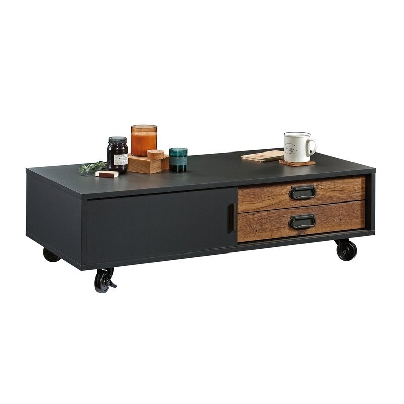 Loehr Coffee Table with Storage - Image 3