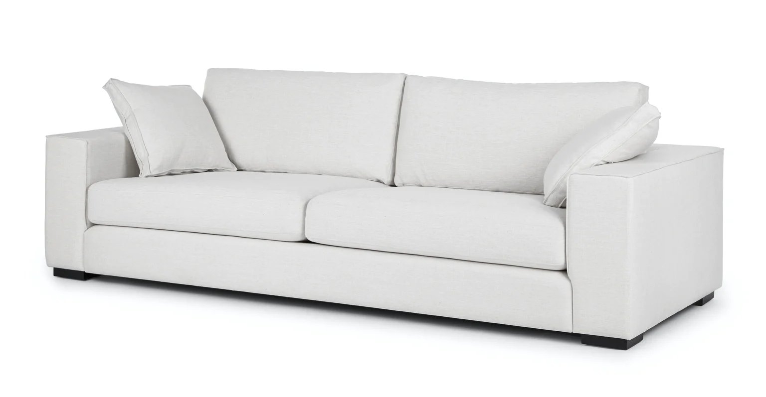 Sitka - Quartz White Sofa - Image 0