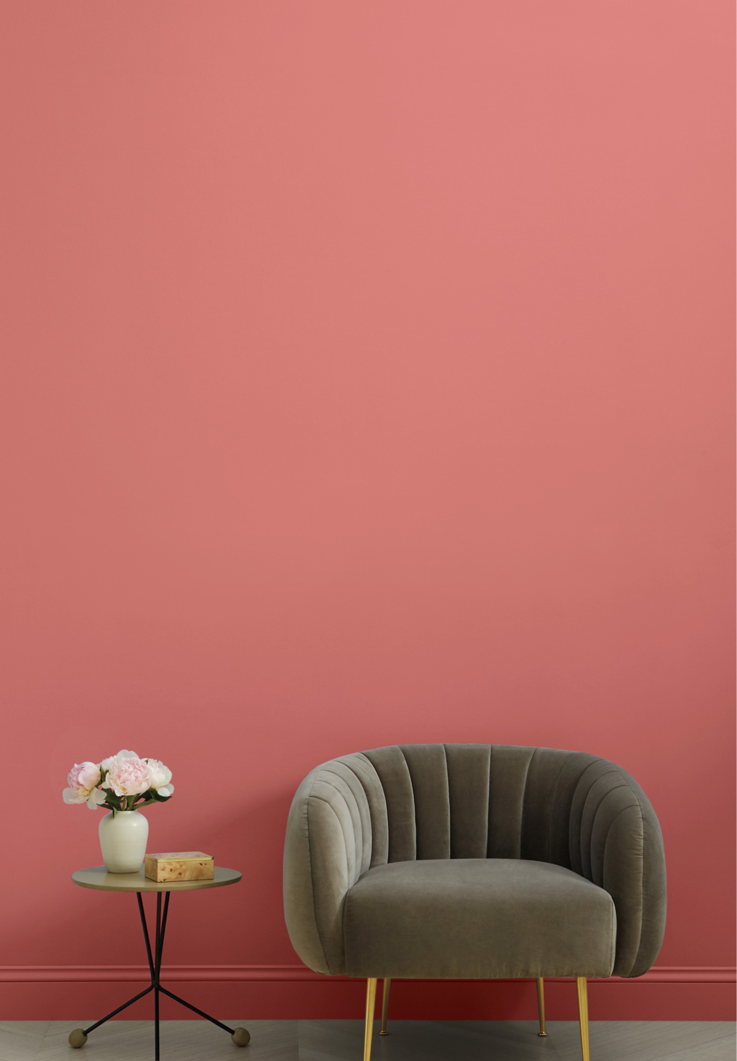Clare Paint - Pink Sky - Wall Swatch - Image 1