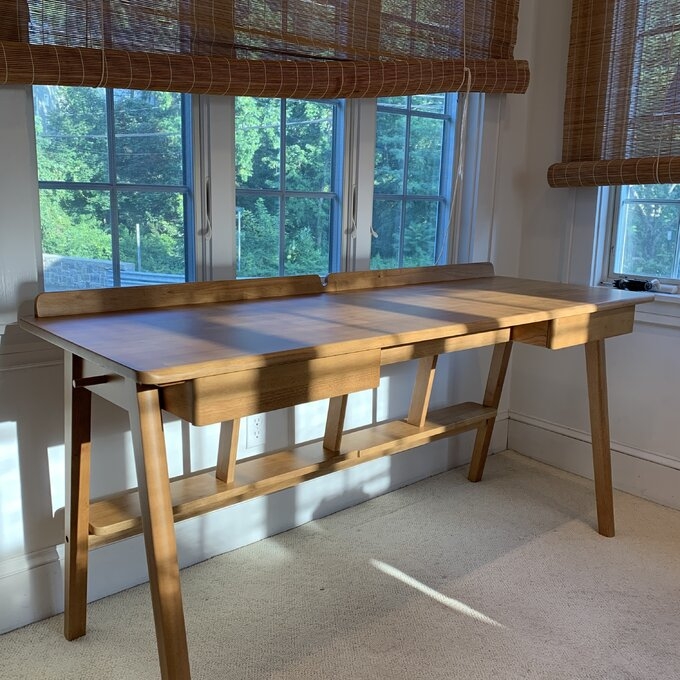 Correen Solid Wood Desk - Image 2