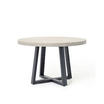 Slab Outdoor 48" Round Dining Table - Image 0