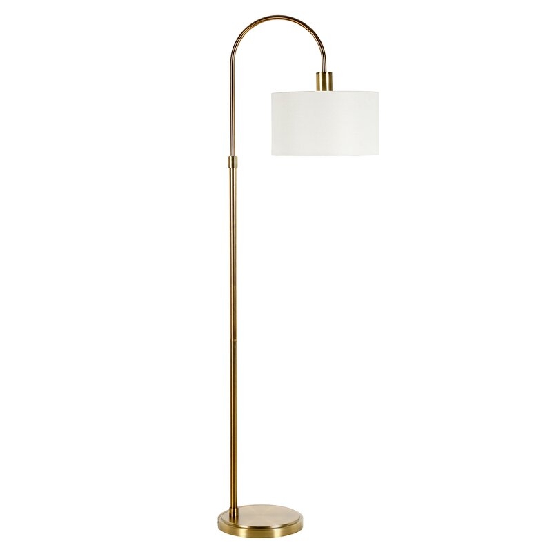Priebe 70" Arched Floor Lamp - Image 0