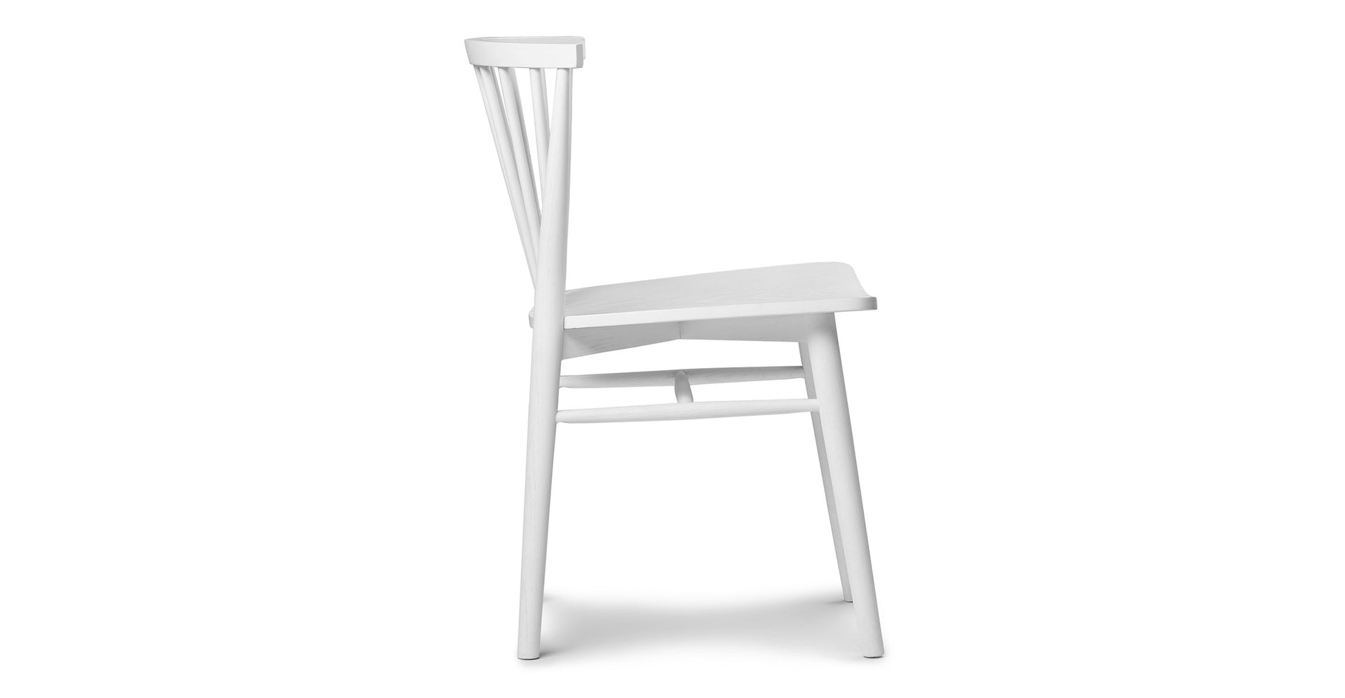 Rus White Dining Chair - Image 2