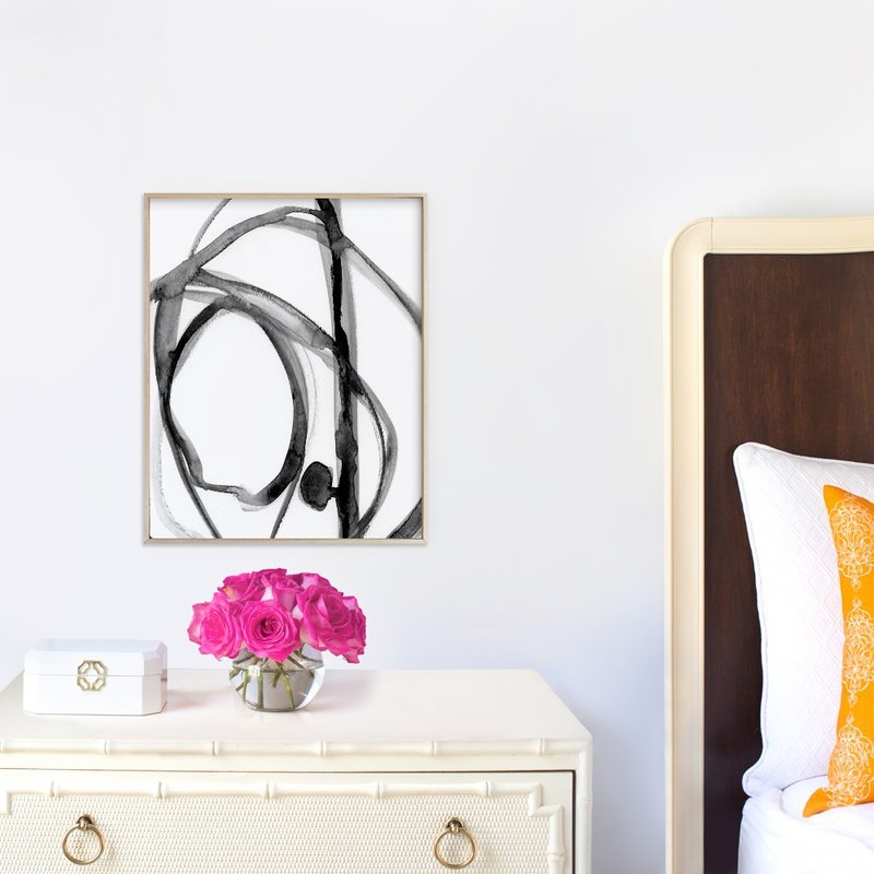 plant cell 2 - 16" x 20" - matte brass - Image 1