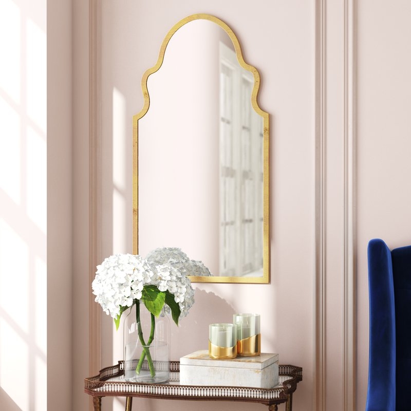 Willa Arlo Interiors Katya Accent Mirror in Gold - Image 2