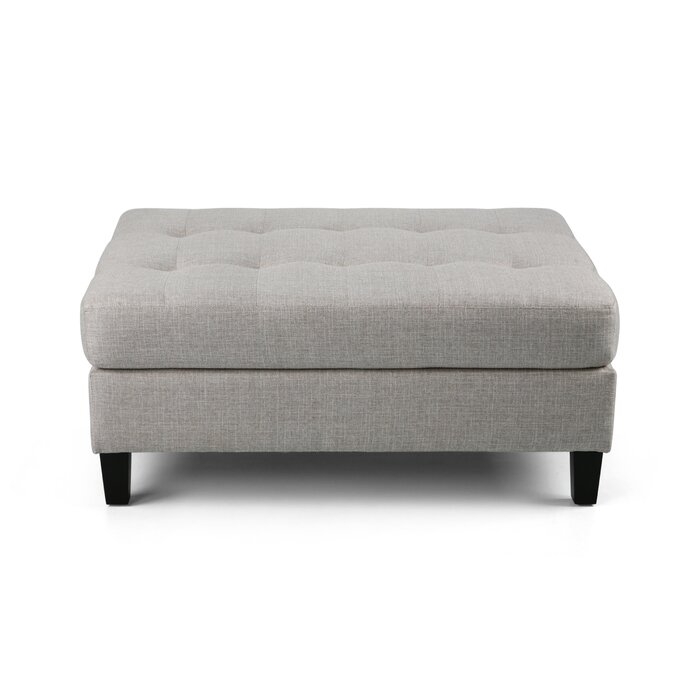 Hollin Reversible Sectional with Ottoman , Beige - Image 7