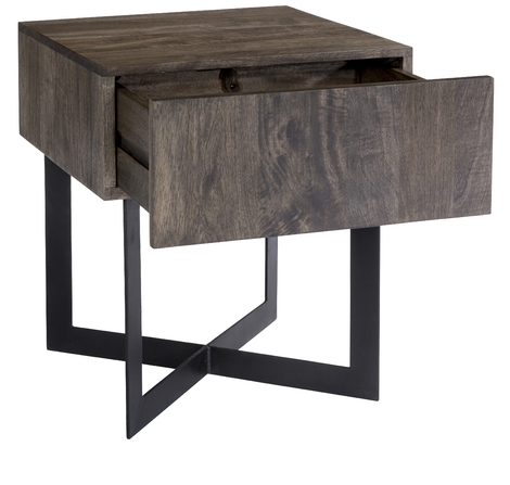 ELEXIE SIDE TABLE, NATURAL - Image 0