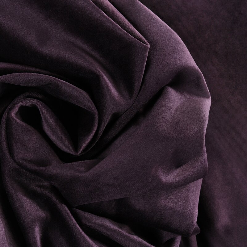 Livia Velvet Solid Color Room Darkening Thermal Rod Pocket Curtain Panel - Image 2