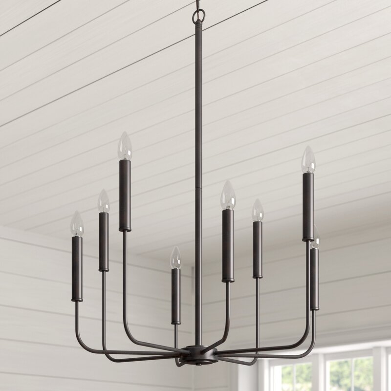 Roush 8-Light Candle Style Classic / Traditional Chandelier - Image 0